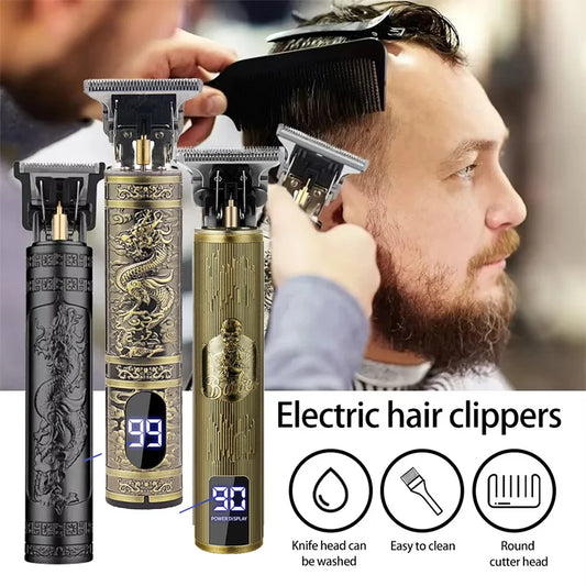 T9 Hair Clipper Repair Beard Shaving Body Hair Trimmer Clippers Corteiz Electric Machine Men Haircut Machine 0mm Barber Shaver