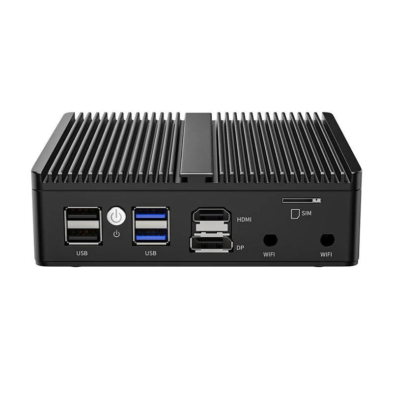 Newest Intel N150 N100 Firewall Soft Router N6000 J6412 Mini Pokect Computer 4x2.5G i226 LAN Fanless Mini PC pfSense PVE ESXi