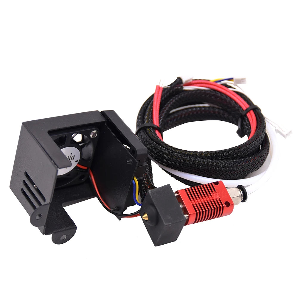 3D Printer Accessories Ender3 /V2 CR10 Ender5 Extruder  3D Printer Full Hotend Kit with 4010 Fan 0.4mm Nozzle For Hotend Ender 3
