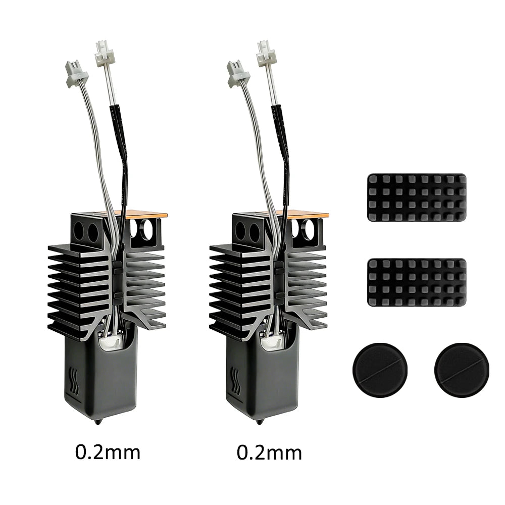 Toolhead Hot End For Snapmaker U1 Pre-installed Thermistor & Ceramic Heating Plate Quick Heating Hotend For U1 3D Printer Parts