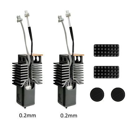 Toolhead Hot End For Snapmaker U1 Pre-installed Thermistor & Ceramic Heating Plate Quick Heating Hotend For U1 3D Printer Parts