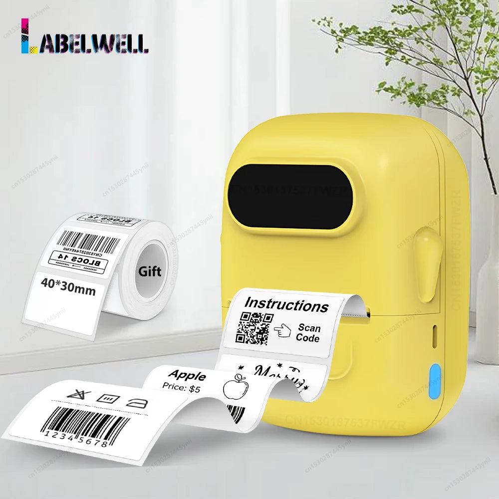 P50 Adhesive Label Printer Similar as M110 Marklife P50 E210 Label Machine Inkless Thermal Label Maker Or 1PK P50 Label Sticker