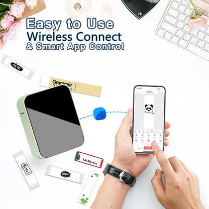 Marklife Thermal Label Printer D110 B21 P15 Mini Protable Bluetooth Adhesive Label Printer Maker For Gift/Diy Creative/Marking