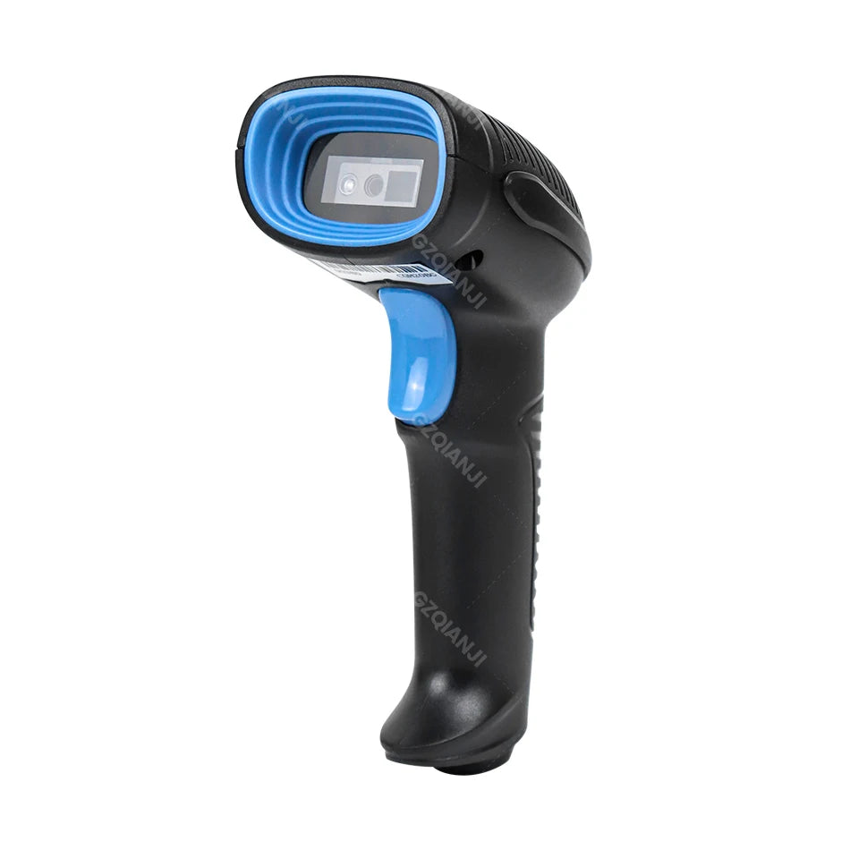 1D/2D Wired QR Code Reader or Wireless Bluetooth Handheld Barcode Scanner Portable Bar Scanner 2d Reader for PDF417 Data Matrix