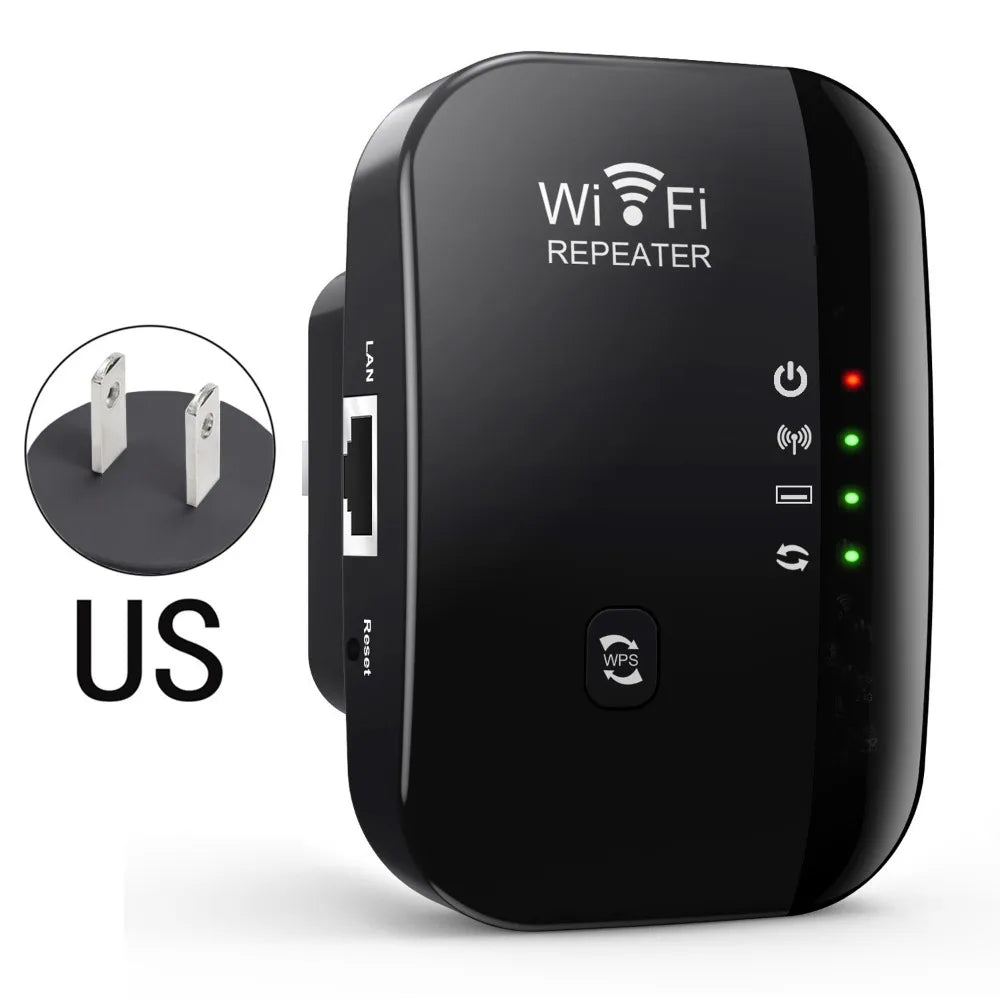 High Quality 300Mbps WiFi Range Extender US/EU/AU/UK 802.11bgn WIFI Repeater 4/7 Lights Wireless WiFi Signal Booster Home