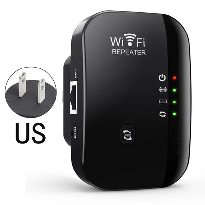 High Quality 300Mbps WiFi Range Extender US/EU/AU/UK 802.11bgn WIFI Repeater 4/7 Lights Wireless WiFi Signal Booster Home