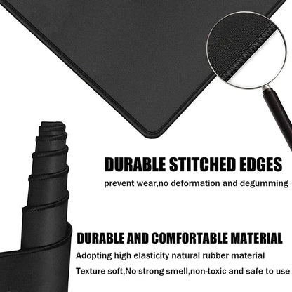Cute Anime Stitch Mousepad Locking Edge Non-slip Mouse Pad HD Printing Computer Gamers Mausepad XXL Keyboard E-Sports Deskmat