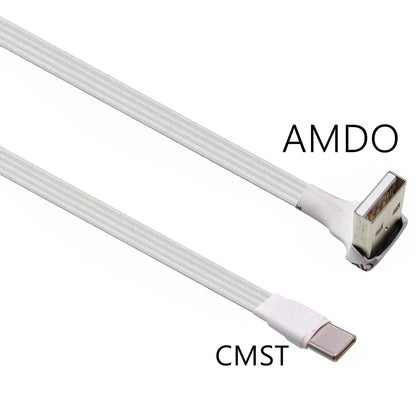 2M 3M USB-C Type C Male straighten/UP Down Angled 90 Degree to USB 2.0 Male Data Cable USB Type-c Flat Cable 0.1m/0.2m/0.5m/1m