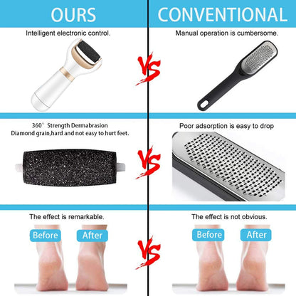Foot Care Machine Foot Hard Dry Dead Cuticle Skin Remover Pedicure Care Tools Removal Foot Grinding File Skin Electric Tool