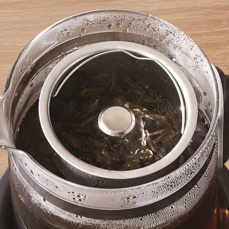 220V Health Kettle Temperature Control Pu'er Steam Teapot Baby 72h Constant Temperature Glass Milk Pot 1.5L Electric Kettle
