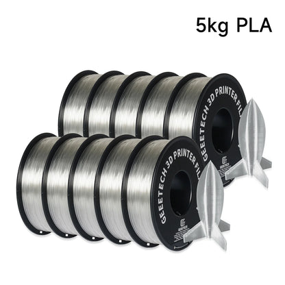 Geeetech 10Kg PLA Filament Plastic For 3D Printer 1.75mm,Tangle-Free, 3d Printing Wire Materials Vacuum Packaging