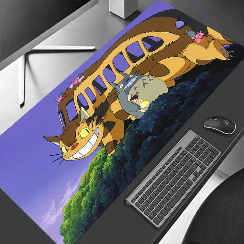 Pink Kawaii Large Mousepad XXL Game Dragon Mouse Pad Gamer Mouse Mat Cute PC Computer Carpet Surface Mause Pads Keyboard Deskmat