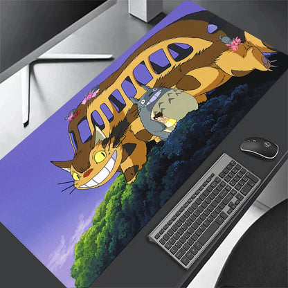 Pink Kawaii Large Mousepad XXL Game Dragon Mouse Pad Gamer Mouse Mat Cute PC Computer Carpet Surface Mause Pads Keyboard Deskmat