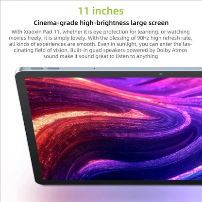 2025 New Global Lenovo Xiaoxin Pad 11 Multi-language Compatible MTK Dimensity 6300 11' 2.5K Screen 7040mAh Android Tablet