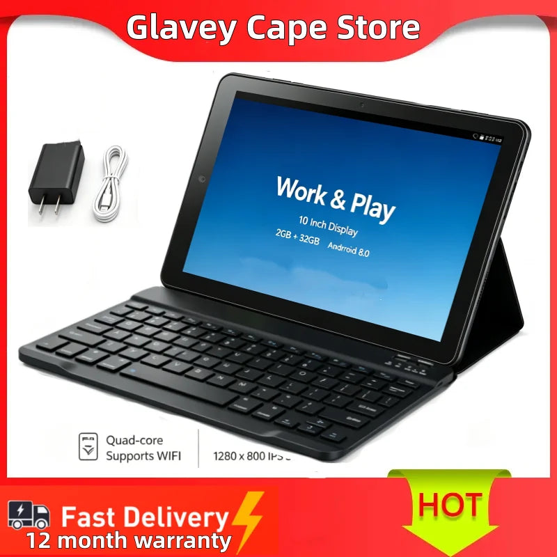 Hot Sales 10 Inch 2GB RAM 32GB ROM 6103 Android 8.0 Tablet PC Quad-Core Dual Camera WIFI Dual Camera