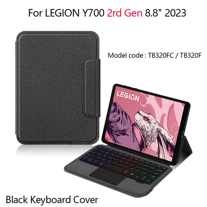Magic Keyboard For Lenovo Legion Y700 5th 4th 3rd 2nd 1st Generation 8.8inch Gaming Tablet Smart Case Wireless TouchPad Keyboard