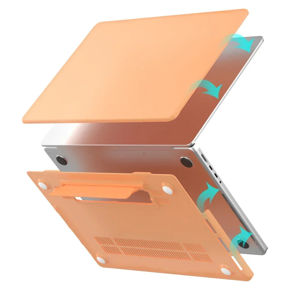 Laptop Case For Macbook Air 13 A2681 A2337 A2179 A1932 15 A2941 Pro 13 2020 A2338 A2289 A2251 14 M2 M1 Pro Max A2779 A2442 Cover