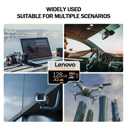 Lenovo High Speed TF Memory Card 2TB Large Capacity Flash Storage Card For Smartphone Camera Monitoring 1TB 512GB 256GB 128GB