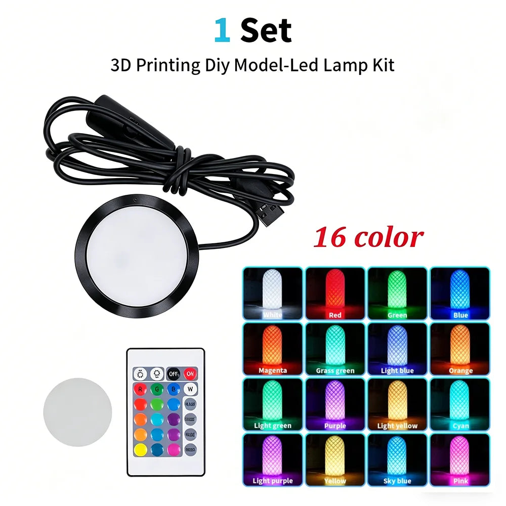 LED Lamp Kit 001 Warm White Hardware Bambulab Light Kit for Bambu Lab 3D Printer DIY For Bambu Lab Accessories 3D Printer Parts