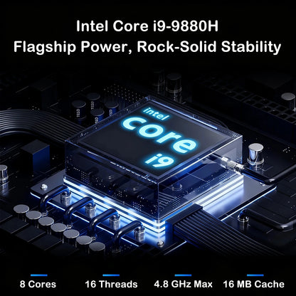 NEW 15.6' Laptop Intel Core I9-9900 32GB 2TB Windows 11 Gaming Computer PC Gamer Office Ultra Slim Notebook 1920*1080 HD