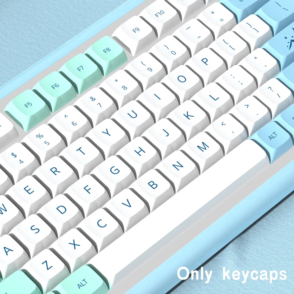 Iceberg XDA Profile keycaps Brazilian Korean Japanese Russian Spanish French ISO Enter PBT keycap For Mechanical Keyboard GK61