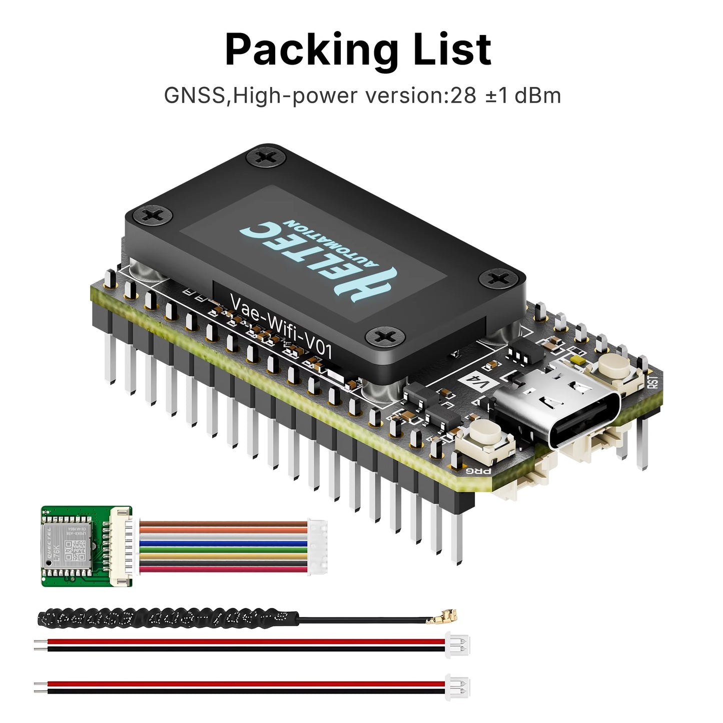 Heltec V4 OLED Meshcore ESP32-S3 SX1262 LoRa 32 Dev-Board WiFi Bluetooth PSRAM 16MB For Arduino IoT Meshtastic