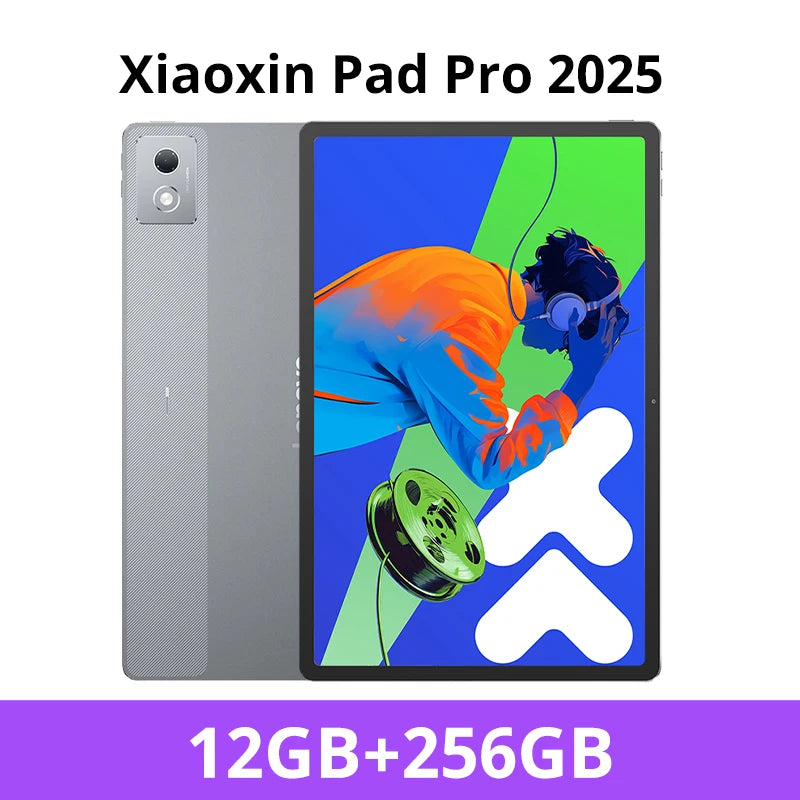 Lenovo Xiaoxin Pad Pro 2025 12.7 inch Tablet Original Global ROM Dimensity 8300 2.9K 144Hz Display 10200mAh Android 14 Pad PC