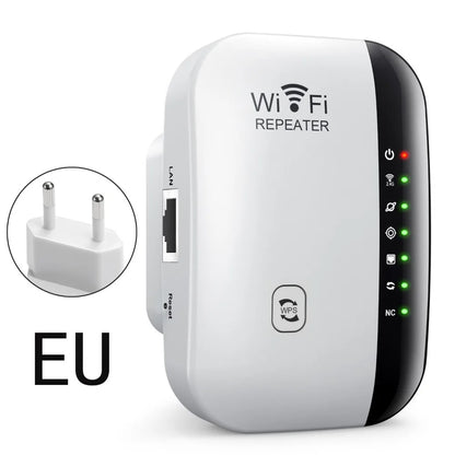High Quality 300Mbps WiFi Range Extender US/EU/AU/UK 802.11bgn WIFI Repeater 4/7 Lights Wireless WiFi Signal Booster Home