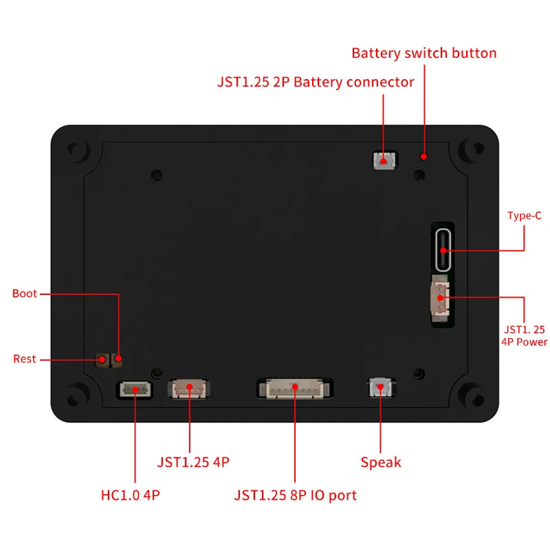 ESP32 MCU 3.5 Inch IPS Capacitive Touch Screen 480x320 8M PSRAM 16M FLASH Arduino LVGL Development Support WiFi Bluetooth