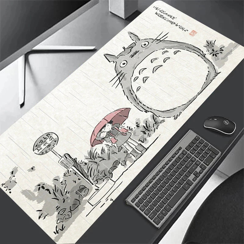 Pink Kawaii Large Mousepad XXL Game Dragon Mouse Pad Gamer Mouse Mat Cute PC Computer Carpet Surface Mause Pads Keyboard Deskmat