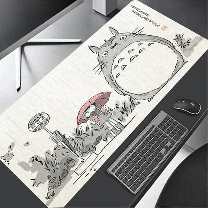 Pink Kawaii Large Mousepad XXL Game Dragon Mouse Pad Gamer Mouse Mat Cute PC Computer Carpet Surface Mause Pads Keyboard Deskmat