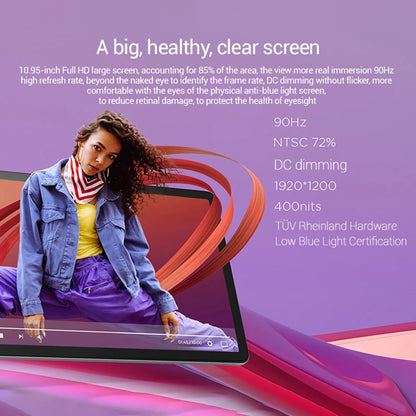 Global Rom Lenovo Tab K10 M11 Wifi/LTE MTK Helio G88 Zhaoyang Multi Language 10.95-inch 90hz 400nits Face Recognition 7040mAh