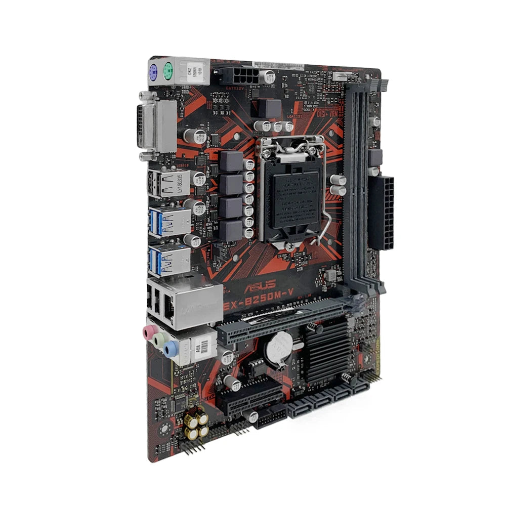 ASUS EX-B250M-V Motherboard Support I7 7700K 6700K I5-7600K 6500 I3-7350K 6300 CPU LGA1151 DDR4 2400MHz SATA NVME M.2 MATX