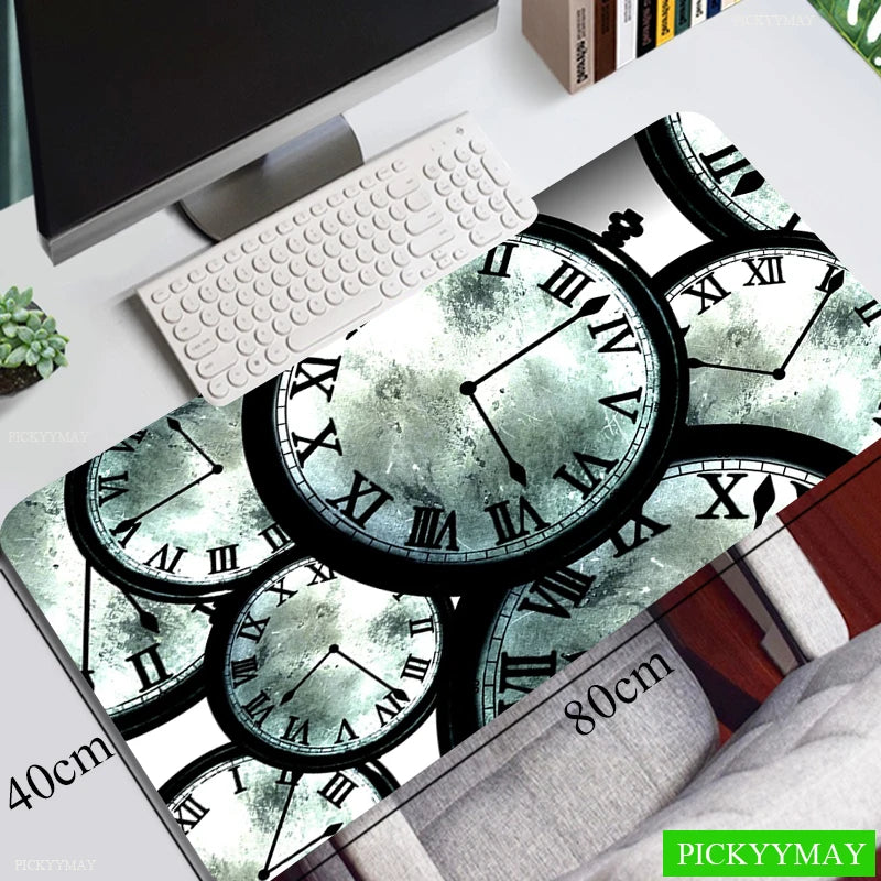 Steins Gate Mouse Pad Gamer Pad Big Gaming Mousepad XL Mouse Mat Keyboard Mat Desk Mat Table Carpet Mausepad Computer Laptop Pad