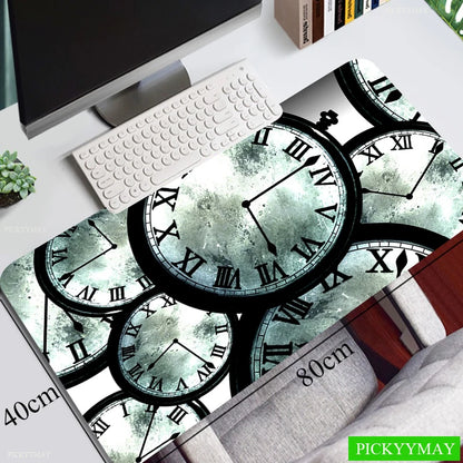 Steins Gate Mouse Pad Gamer Pad Big Gaming Mousepad XL Mouse Mat Keyboard Mat Desk Mat Table Carpet Mausepad Computer Laptop Pad