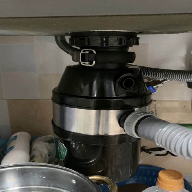 220V Food Waste Disposer Kitchen Sink Household Garbage Processor for Food Scraps EB