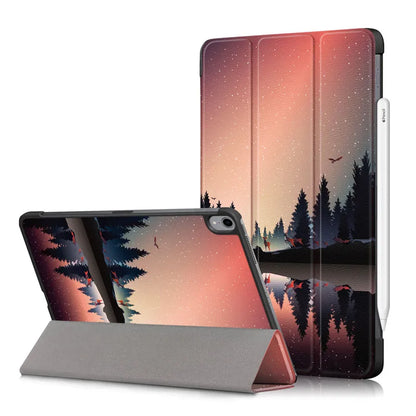 Tablet Funda For iPad Air 11 2024 Case PU Leather Hard Back Magnetic Folding Cover For iPad Air 11 2025 m3 m2 iPad Air 5 4 Case