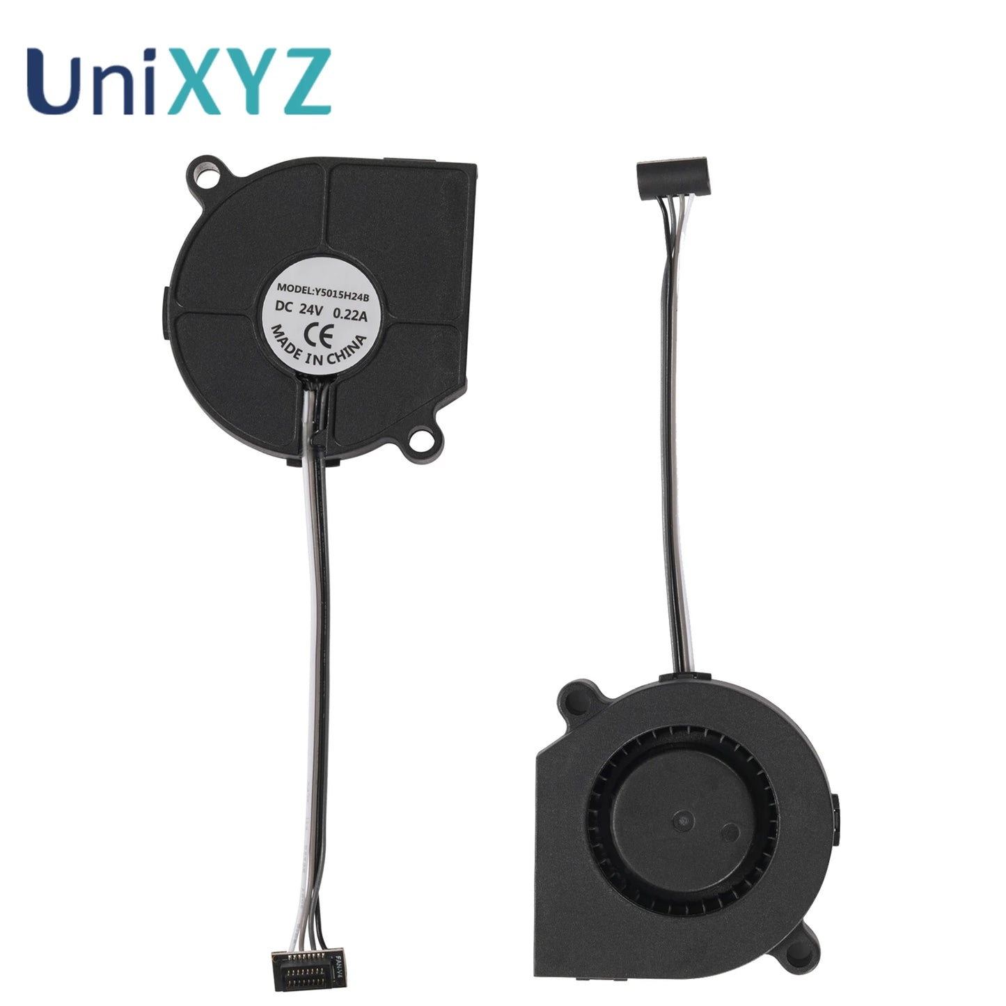 50x50x15mm Blower Cooling Fan for Bambu Lab X1 X1C Combo P1 P1P P1S 3D Printer Rapid Silent Drum Fan with Double Ball Bearings