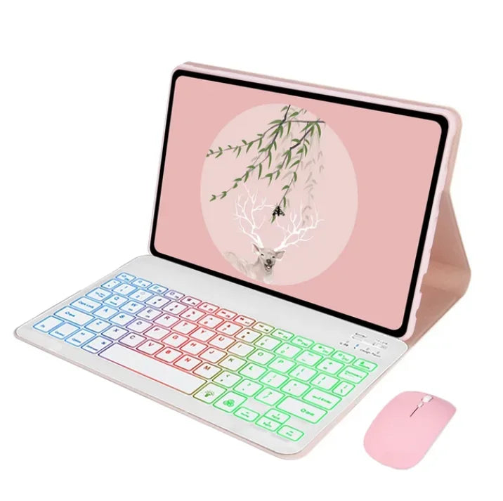 Backlight Keyboard Case For Lenovo Xiaoxin Pad 11 2025 11 Inch Tablet Cover For Lenovo Xiaoxin Pad 11 2025 TB335FC Teclado Funda