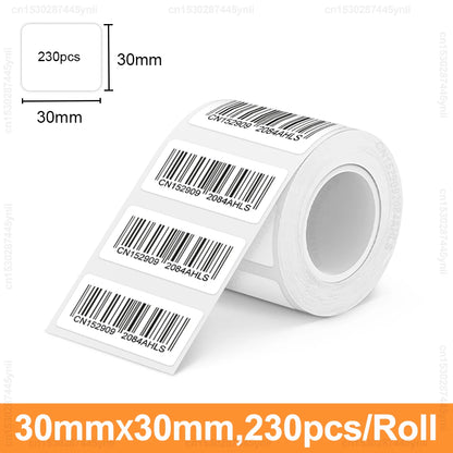 P50 Adhesive Label Printer Similar as M110 Marklife P50 E210 Label Machine Inkless Thermal Label Maker Or 1PK P50 Label Sticker