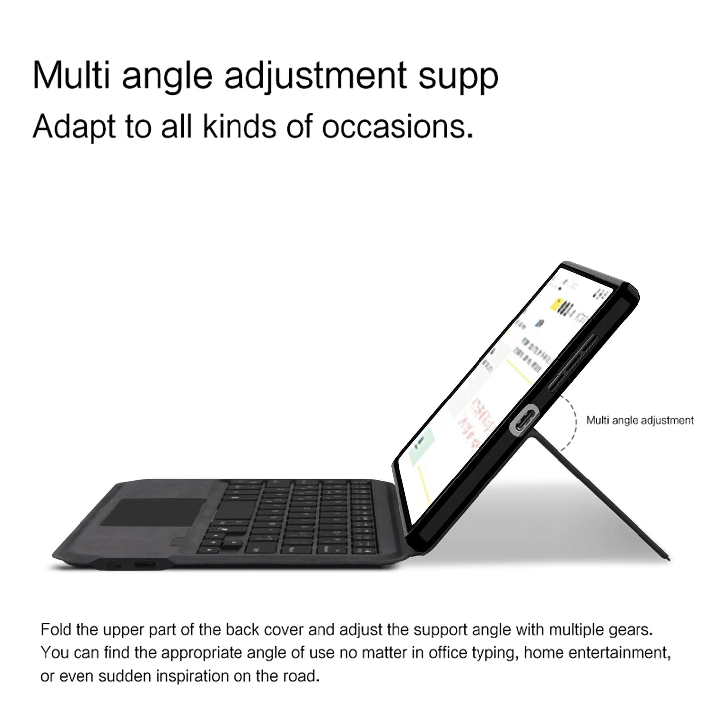 Magic Keyboard For Lenovo Legion Y700 5th 4th 3rd 2nd 1st Generation 8.8inch Gaming Tablet Smart Case Wireless TouchPad Keyboard