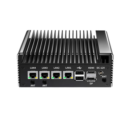 Newest Intel N150 N100 Firewall Soft Router N6000 J6412 Mini Pokect Computer 4x2.5G i226 LAN Fanless Mini PC pfSense PVE ESXi