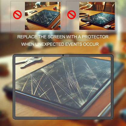 2Pcs Clear Scatch Proof Screen Protector HD Tempered Glass for Lenovo Idea Tab Pro 12.7 2025 inch Screen Protective Hard Film