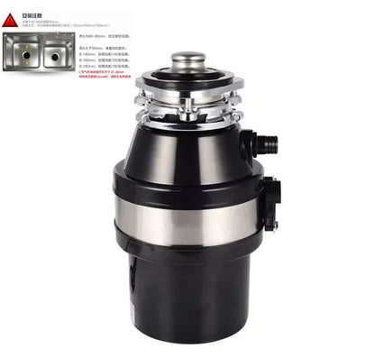 220V Food Waste Disposer Kitchen Sink Household Garbage Processor for Food Scraps EB