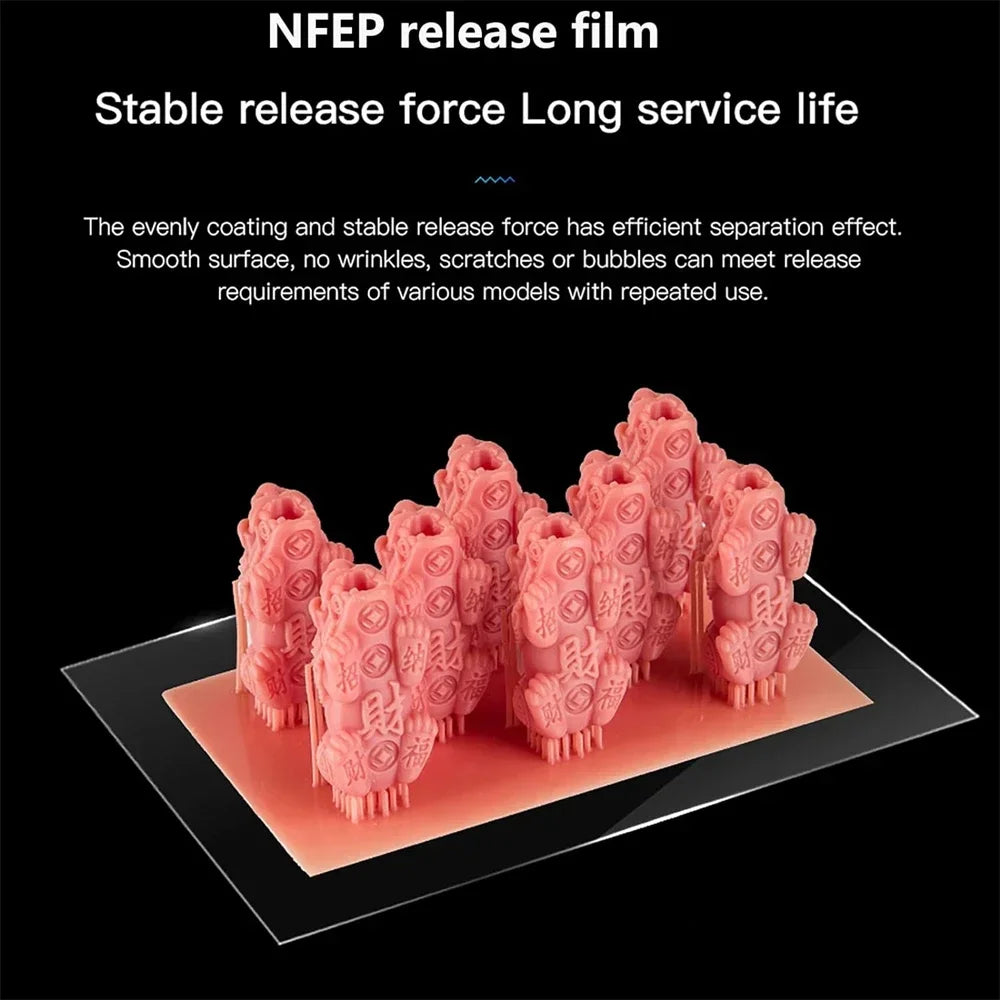 10.1 Inch NFEP Film 280x200x0.127mm PFA Film For ELEGOO Saturn 4 Ultra Saturn 3 Ultra Saturn 2 LCD 3D Printer Parts Accessories
