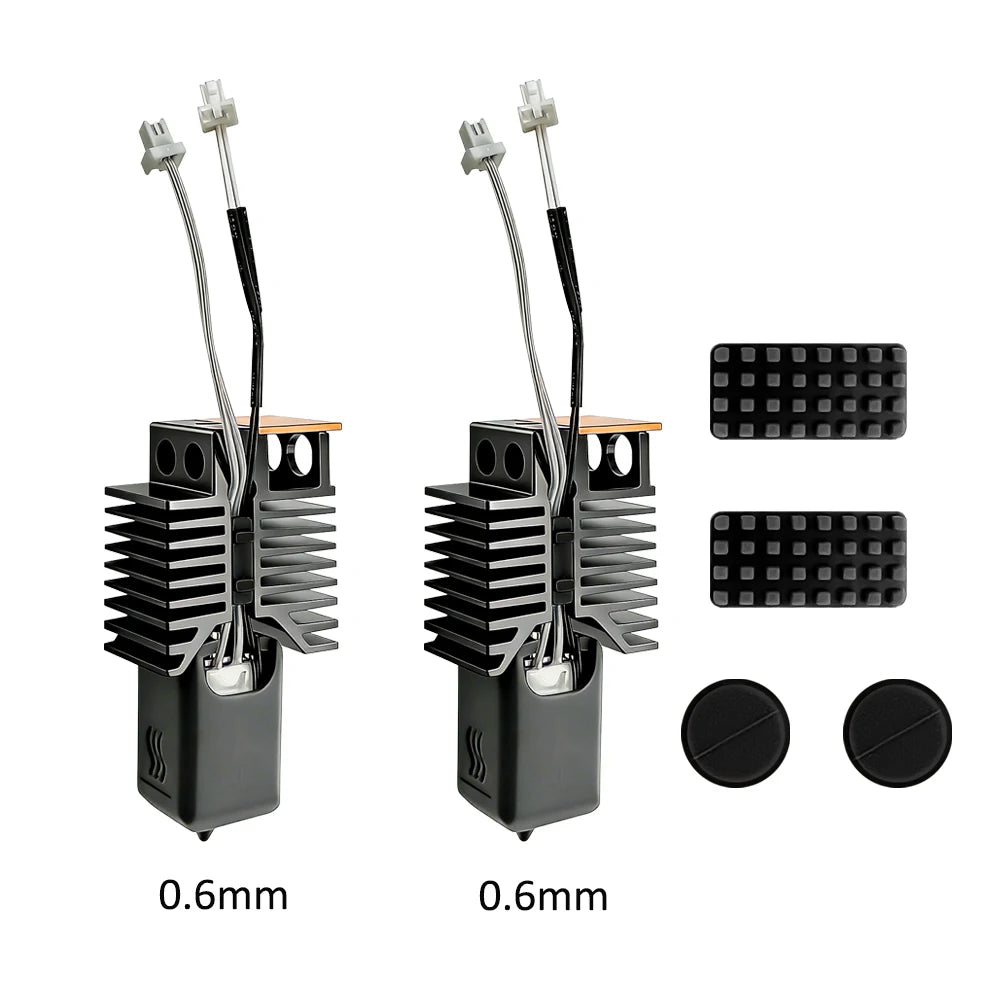 Toolhead Hot End For Snapmaker U1 Pre-installed Thermistor & Ceramic Heating Plate Quick Heating Hotend For U1 3D Printer Parts