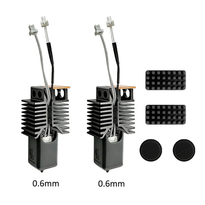 Toolhead Hot End For Snapmaker U1 Pre-installed Thermistor & Ceramic Heating Plate Quick Heating Hotend For U1 3D Printer Parts