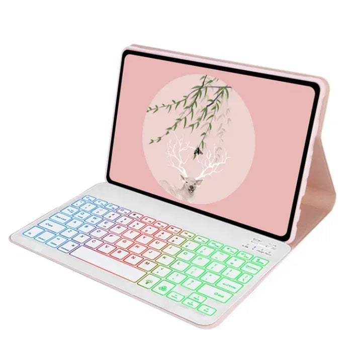 Backlight Keyboard Case For Lenovo Xiaoxin Pad 11 2025 11 Inch Tablet Cover For Lenovo Xiaoxin Pad 11 2025 TB335FC Teclado Funda