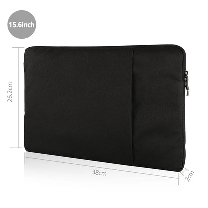 UPERFECT Polyester Laptop Sleeve Protective Case Vertical Style With Pocket Zipper For 13.3-18Inch Monitor Pad Tablet