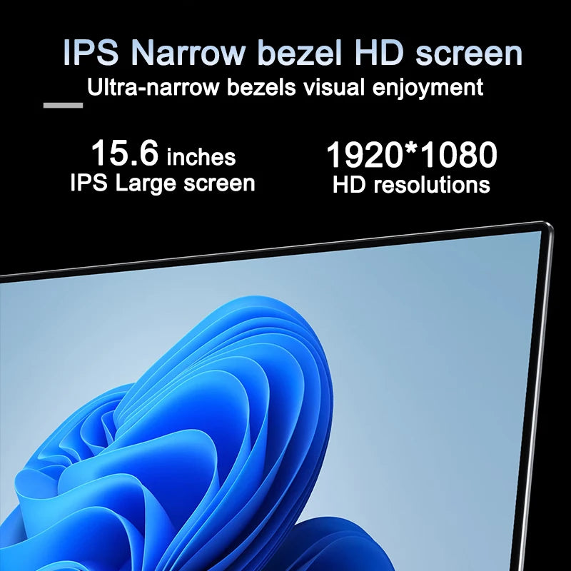 NEW 15.6' Laptop Intel Core I9-9900 32GB 2TB Windows 11 Gaming Computer PC Gamer Office Ultra Slim Notebook 1920*1080 HD
